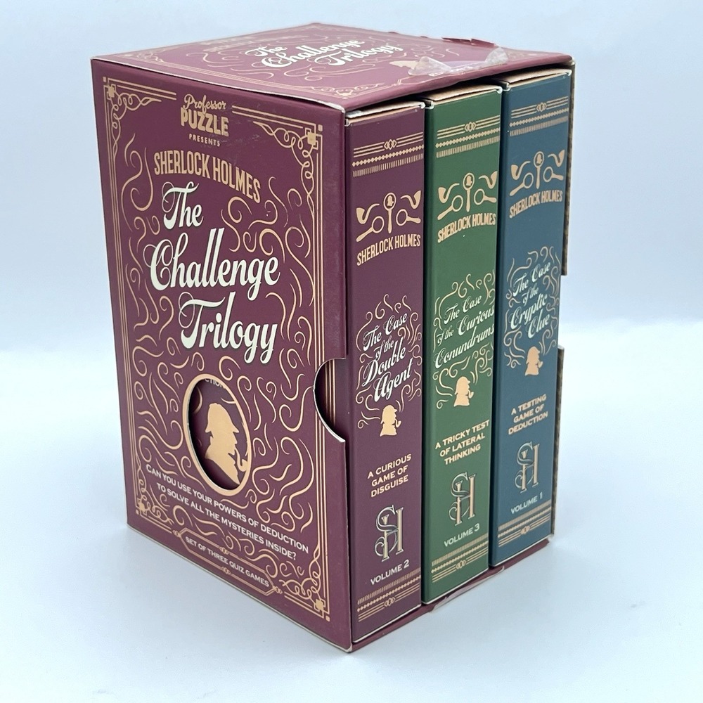 Sherlock Holmes The Challenge‎ Trilogy - Set of 3 Games - Professor Puzzle